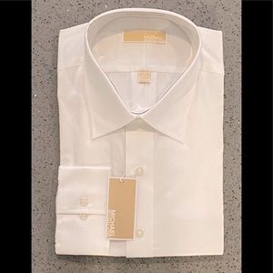 Men’s Micheal Kors White Dress Shirt